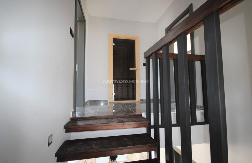 Modernly Designed Detached Stone Villas with Pool in Belek 84