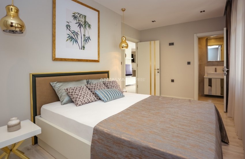 Светлые Квартиры в Анталии, Шириньялы с Современным Дизайном 9