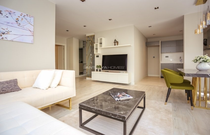 Светлые Квартиры в Анталии, Шириньялы с Современным Дизайном 10