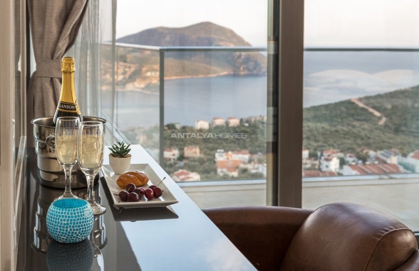 Modernly Designed Triplex Villa in Kalkan with Infinity Pool 26