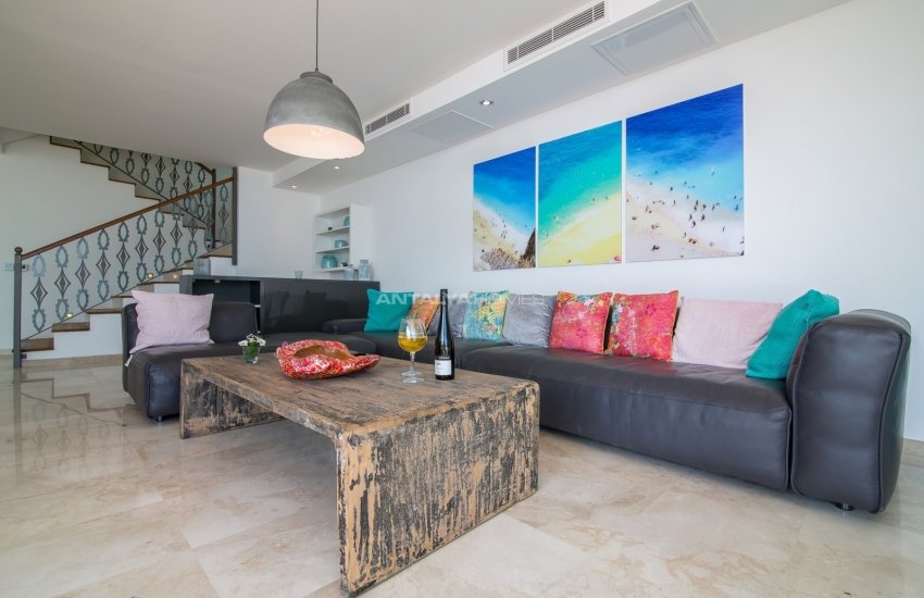 Modernly Designed Triplex Villa in Kalkan with Infinity Pool 12