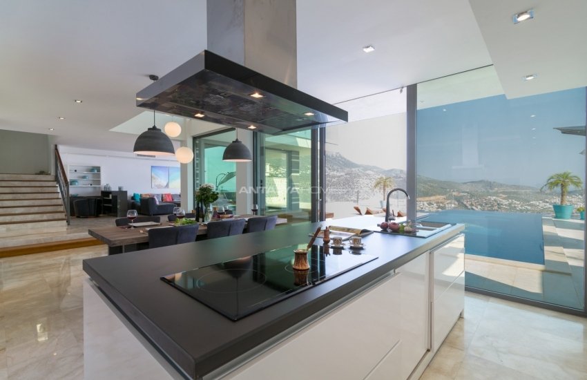 Modernly Designed Triplex Villa in Kalkan with Infinity Pool 15