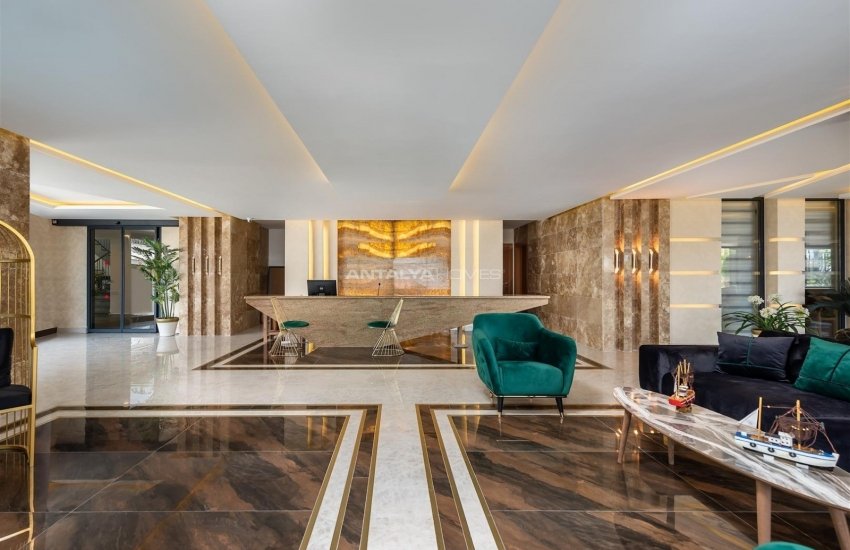 عقارات فاخرة للبيع بمفهوم فندق 5 نجوم في كوناكلي 32