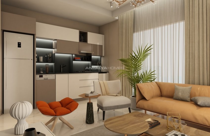 Properties in a Complex Close to Beach in Alanya Mahmutlar 13