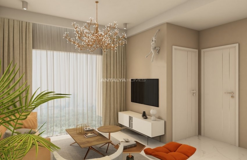 Properties in a Complex Close to Beach in Alanya Mahmutlar 12