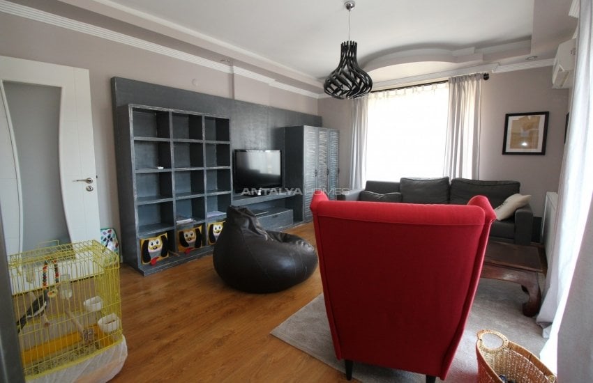 Appartement Meublé Dans Un Complexe Avec Piscine À Konyaaltı 13