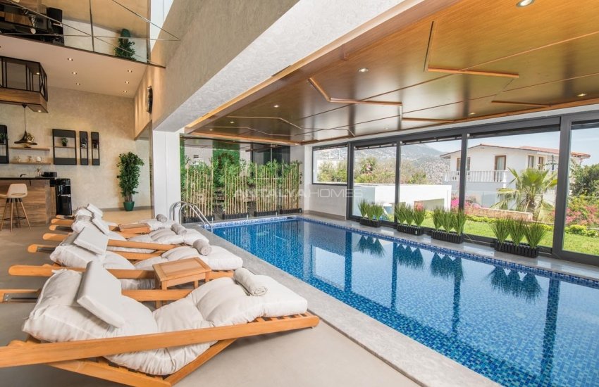 Classy Kalkan Villa with Infinity Pool Overlooking the Sea 34
