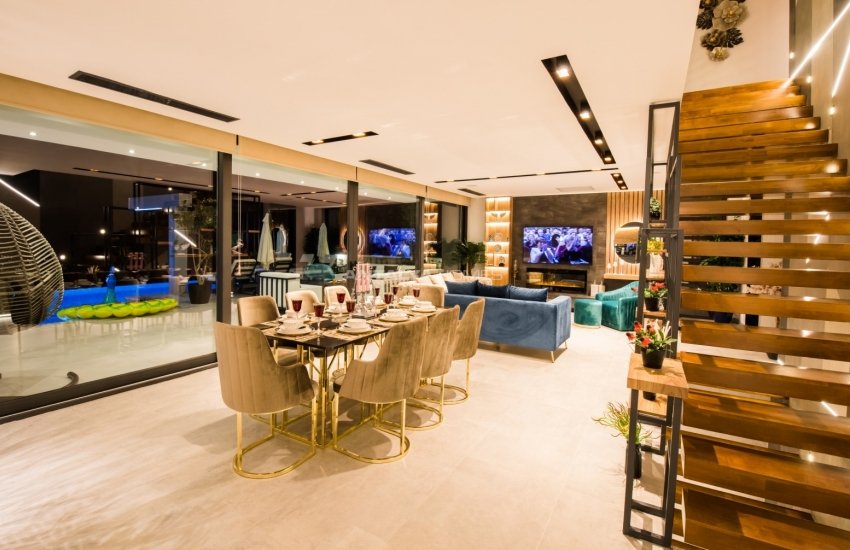 Ultra Luxurious Villa with 3 Swimming Pools in Kalkan 69