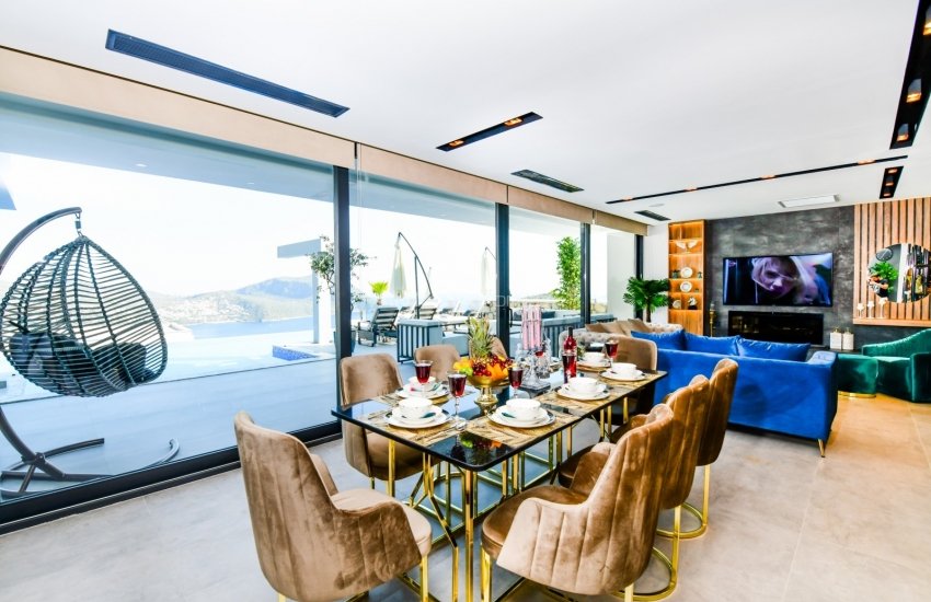 Ultra Luxurious Villa with 3 Swimming Pools in Kalkan 90