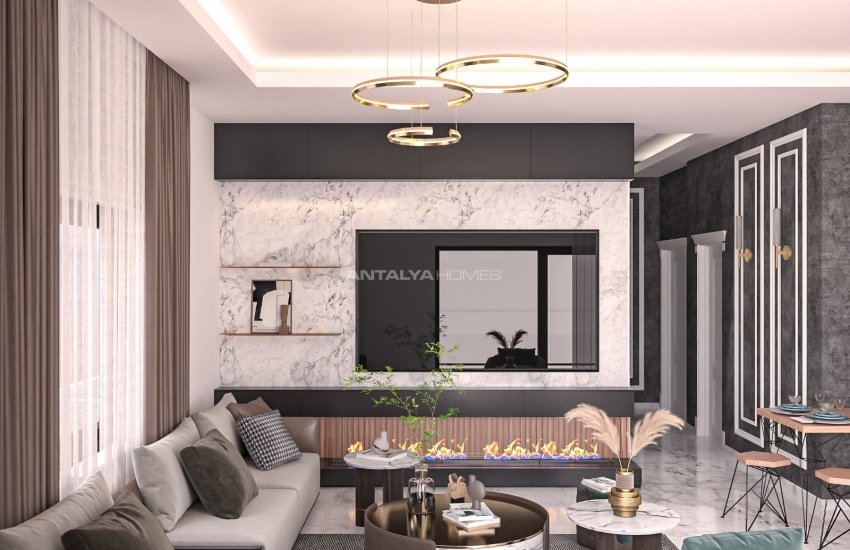 آپارتمان های مدرن، مناسب برای اخذ اعتبار و وام در آلانیا 8