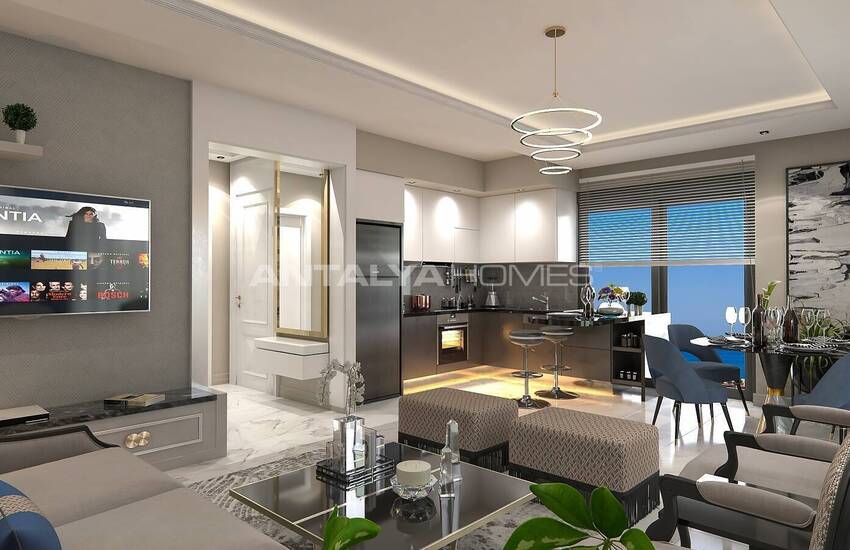 Luxueux Immobiliers À Alanya Près De L'aéroport De Demirtaş 11