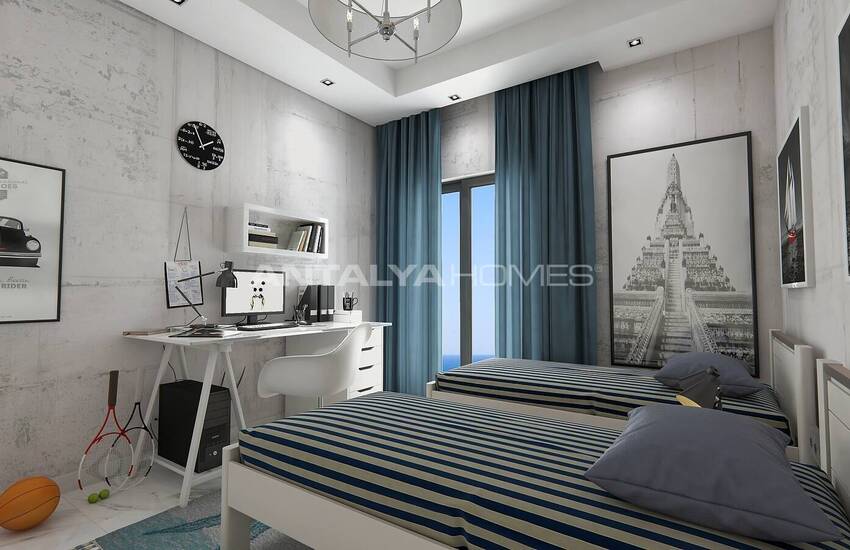 Luxueux Immobiliers À Alanya Près De L'aéroport De Demirtaş 19