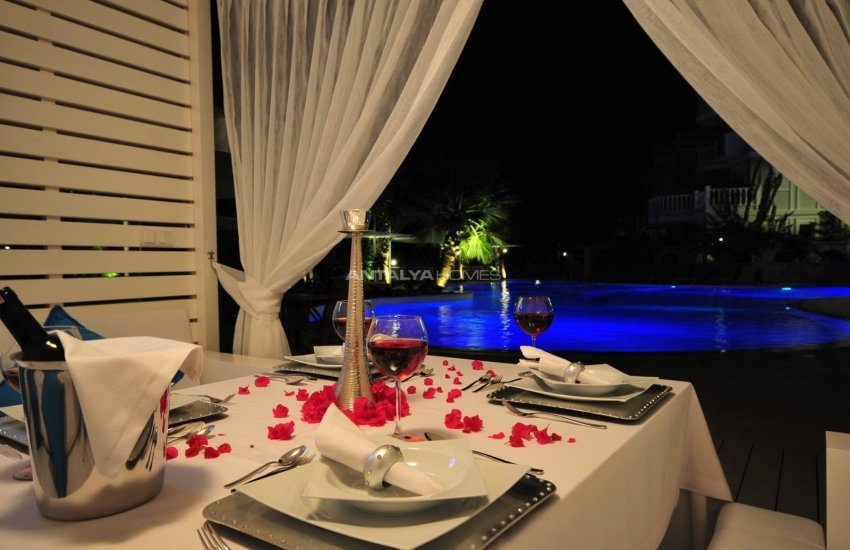 Triplex Detached Villas with Private Pool in Alanya Konakli 26