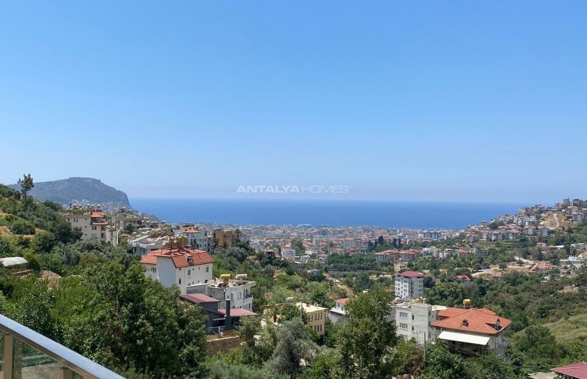 Cozy Villas with Sea and Castle Views in Alanya Bektas 4
