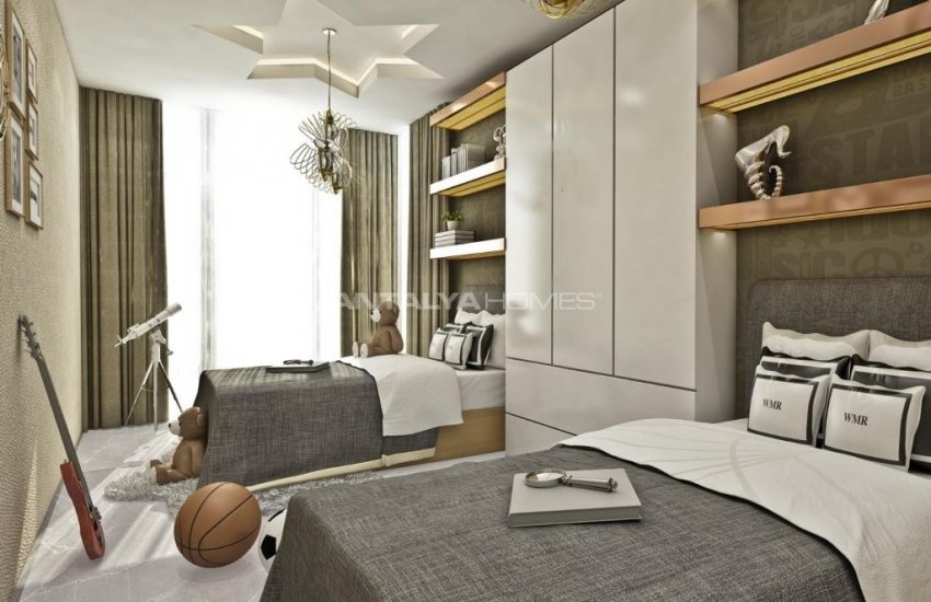 Квартиры в Алании в Комплексе со Всеми Удобствами 20