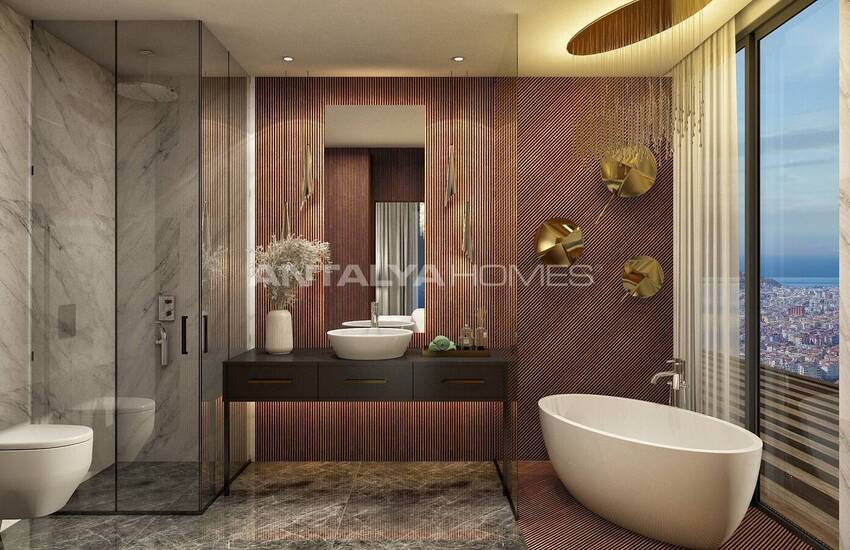 آپارتمان های واقع در یک مجتمع در آلانیا 18