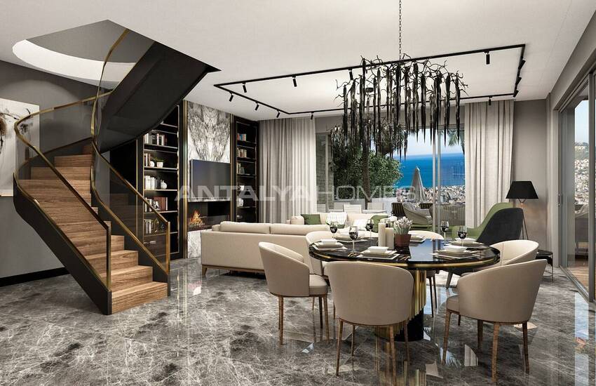 Appartements Bien Situés Dans Un Complexe À Alanya 12