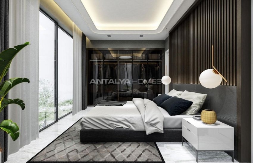 Роскошные Виллы с Современным Дизайном у Моря в Аланье 27