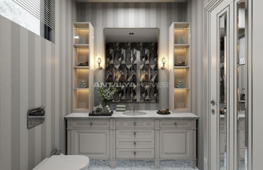 Роскошные Виллы с Современным Дизайном у Моря в Аланье 28