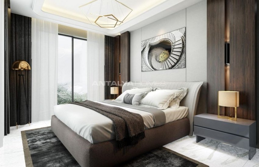 Роскошные Виллы с Современным Дизайном у Моря в Аланье 29