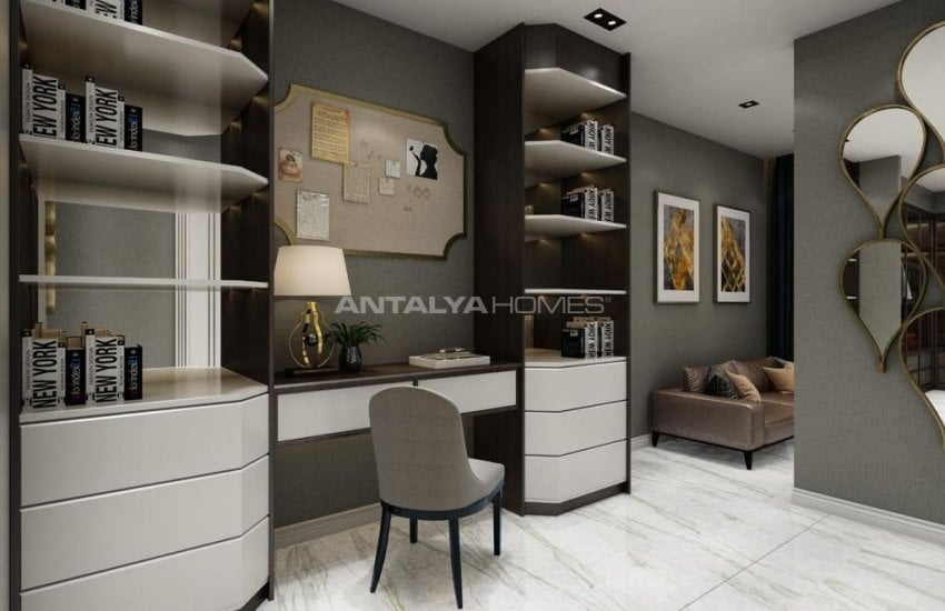 Роскошные Виллы с Современным Дизайном у Моря в Аланье 30