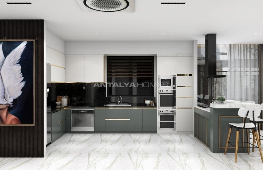 Роскошные Виллы с Современным Дизайном у Моря в Аланье 19