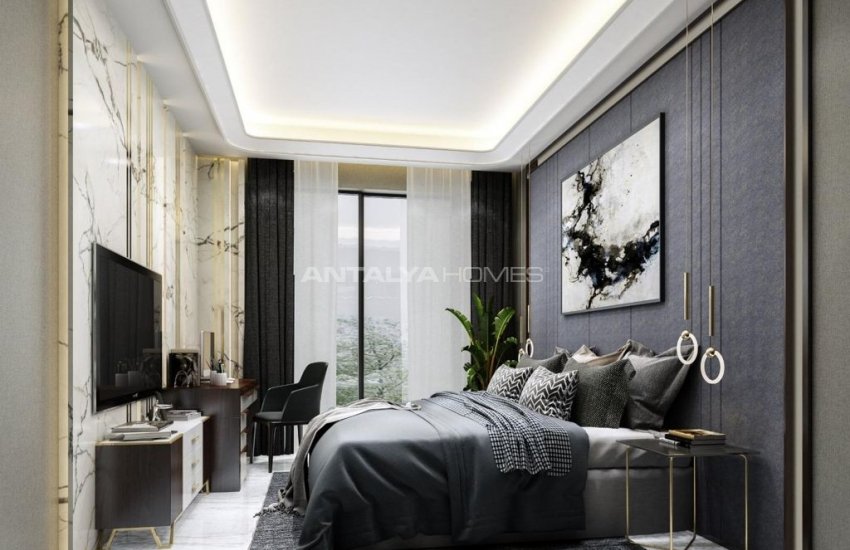 Роскошные Виллы с Современным Дизайном у Моря в Аланье 21