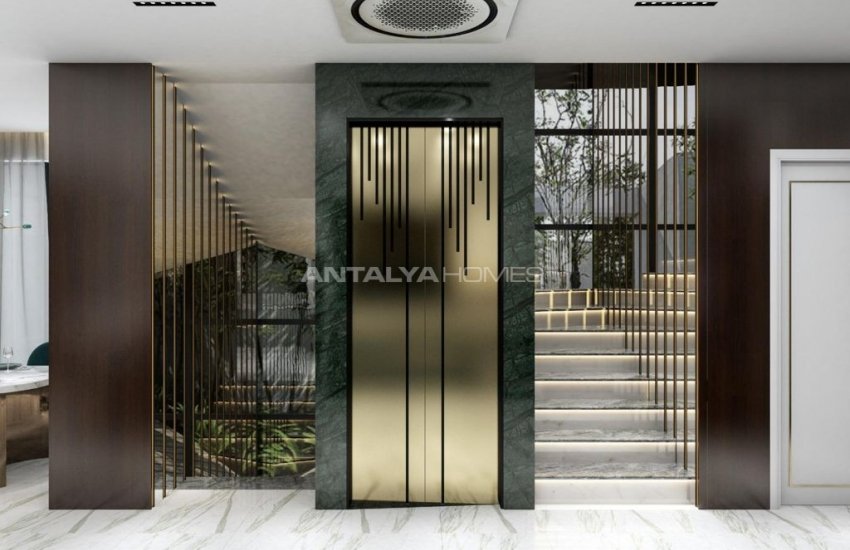 Роскошные Виллы с Современным Дизайном у Моря в Аланье 24