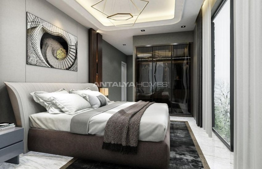 Роскошные Виллы с Современным Дизайном у Моря в Аланье 26