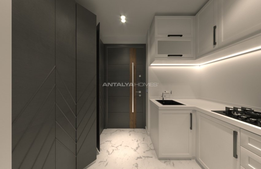 New Build Investment Flats Near University in Konyaalti 12