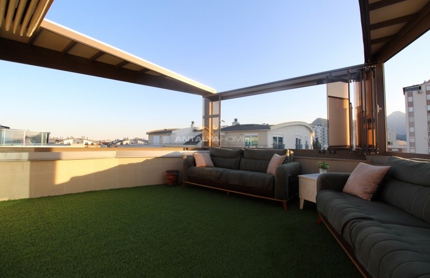 Modern Design Apartment Close to Beach in Antalya Hurma 42