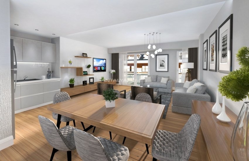 Flats in a Luxury Complex with Pools in Antalya Lara 10