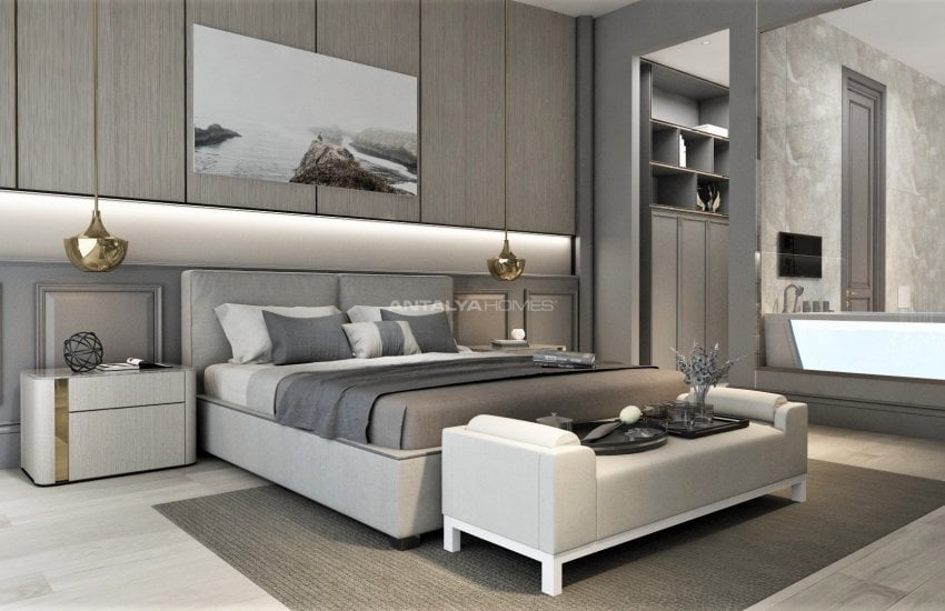 Semi-detached Villas Close to the Beach in Antalya Guzeloba 22