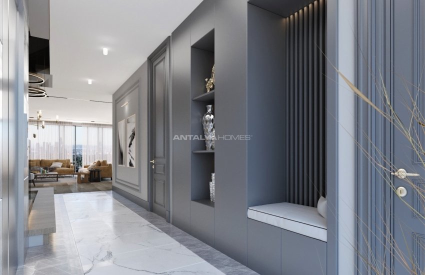 Semi-detached Villas Close to the Beach in Antalya Guzeloba 35