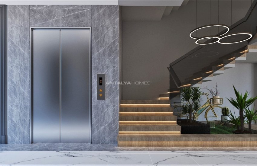 Semi-detached Villas Close to the Beach in Antalya Guzeloba 31