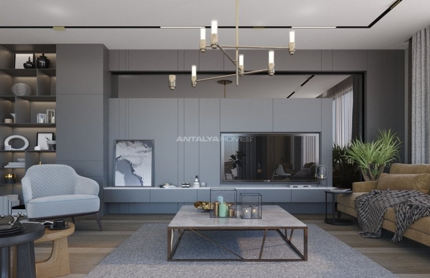 Semi-detached Villas Close to the Beach in Antalya Guzeloba 32