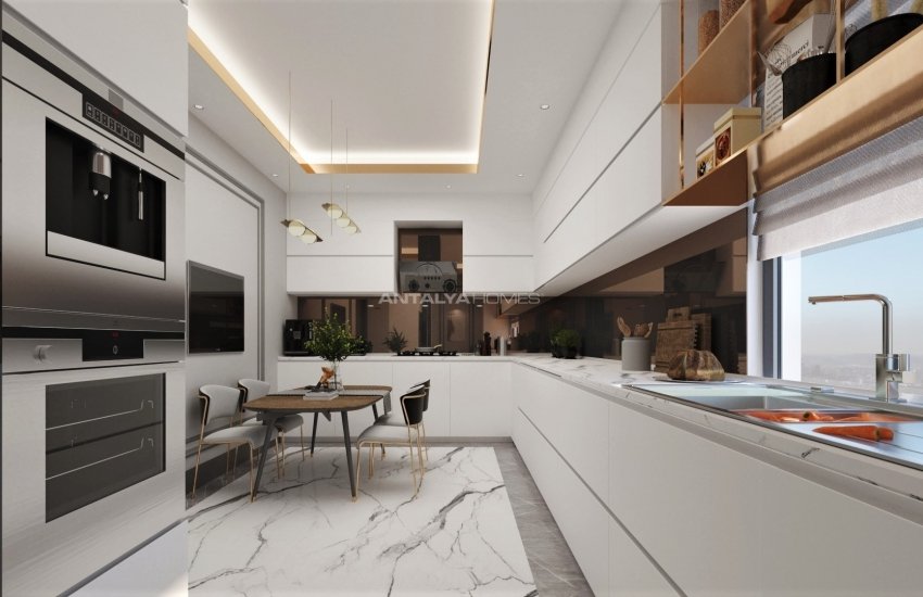 Semi-detached Villas Close to the Beach in Antalya Guzeloba 11