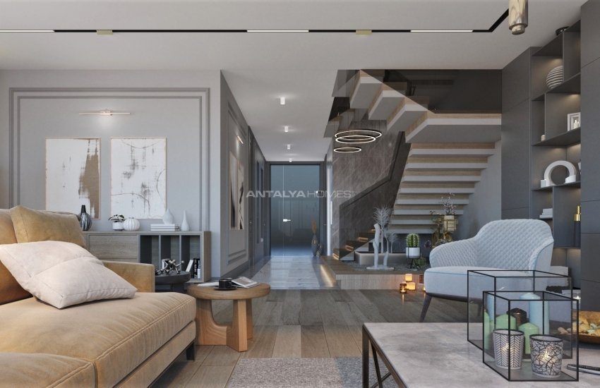 Semi-detached Villas Close to the Beach in Antalya Guzeloba 33