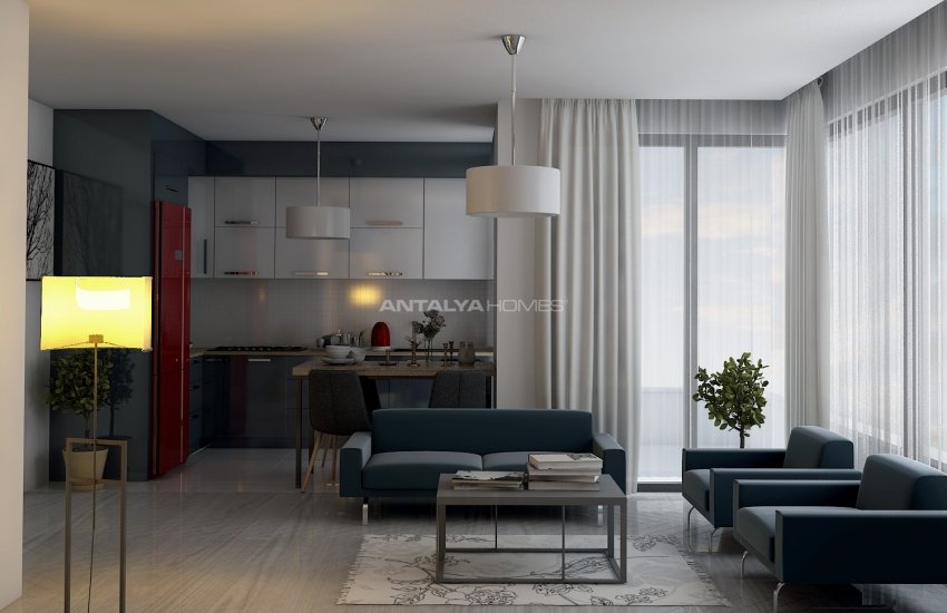 Well Located Luxurious Apartments in Antalya Sirinyali 7