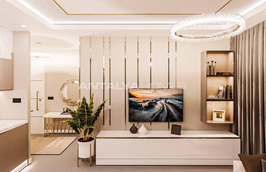 Новые Квартиры в Элитном Комплексе в Махмутларе, Алания 19