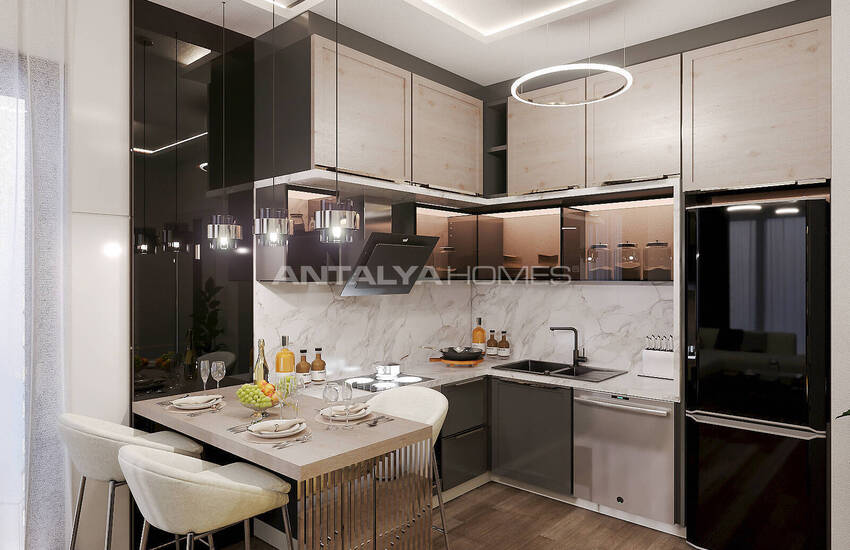 Квартиры в Махмутларе в Комплексе со Множеством Удобств 33