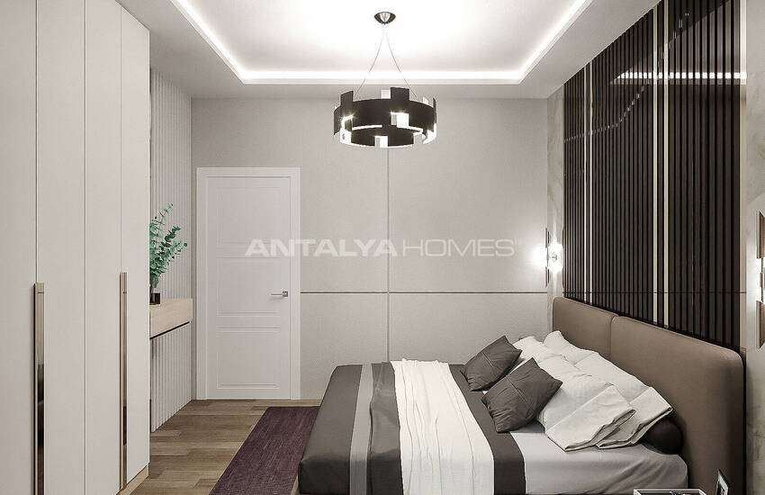 Квартиры в Махмутларе в Комплексе со Множеством Удобств 39