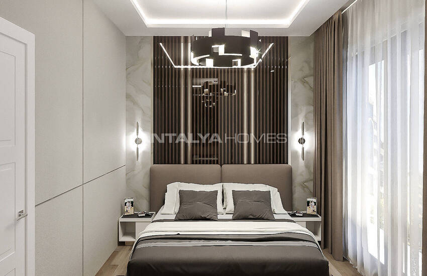 Квартиры в Махмутларе в Комплексе со Множеством Удобств 37