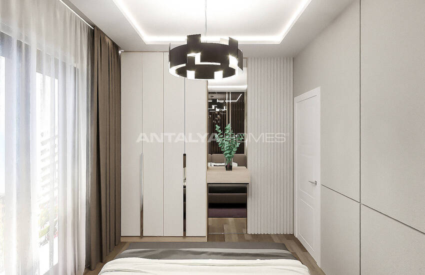 Квартиры в Махмутларе в Комплексе со Множеством Удобств 44