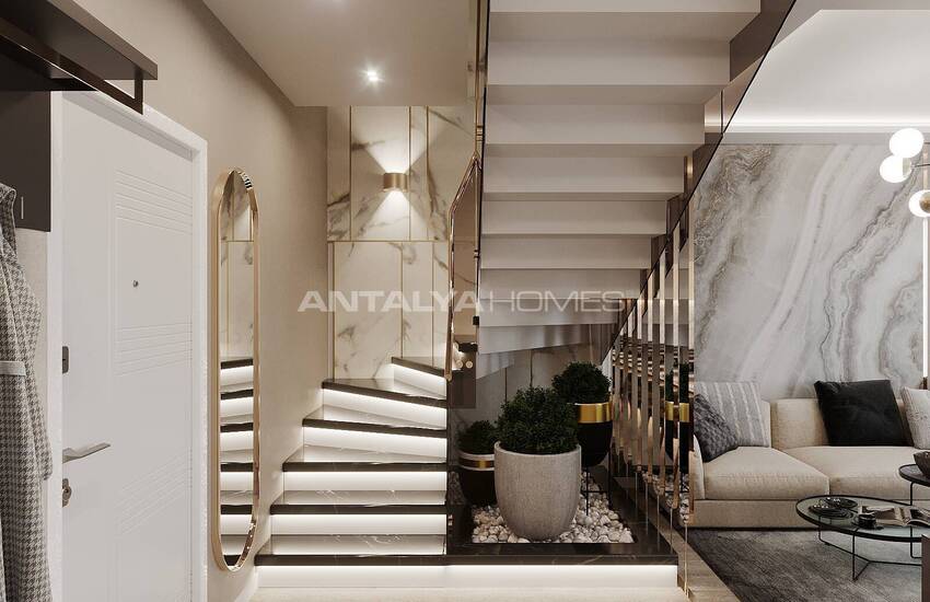 Квартиры в Махмутларе в Комплексе со Множеством Удобств 49