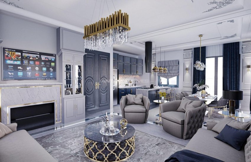 Italian Architectural Designed Villa with Sea View in Alanya 12