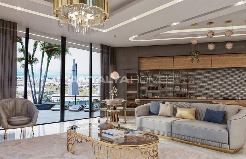 Deluxe Villas with Stunning Sea Views in Alanya Kargicak 12