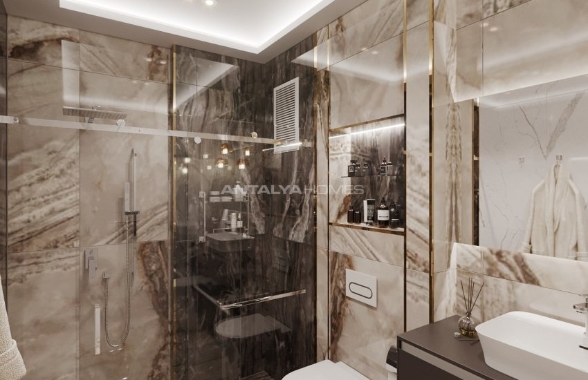 Brand New Alanya Properties with Swimming Pools in Mahmutlar 41