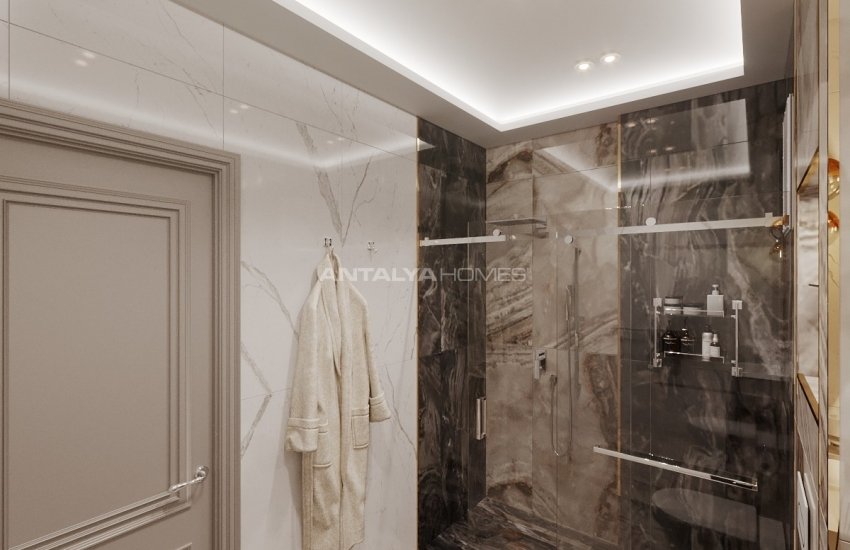 Brand New Alanya Properties with Swimming Pools in Mahmutlar 43