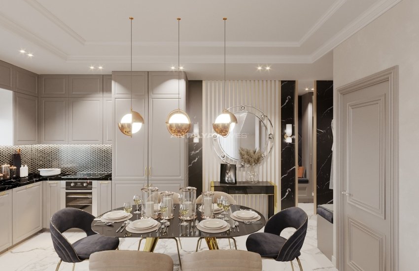 Brand New Alanya Properties with Swimming Pools in Mahmutlar 26